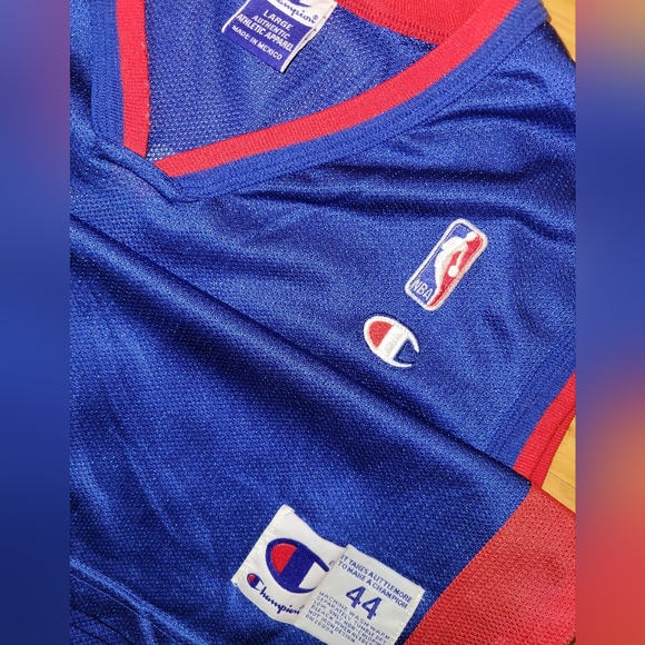 Vintage Detroit Pistons Stackhouse #42 Champion Jersey, Large - Picture 3 of 6